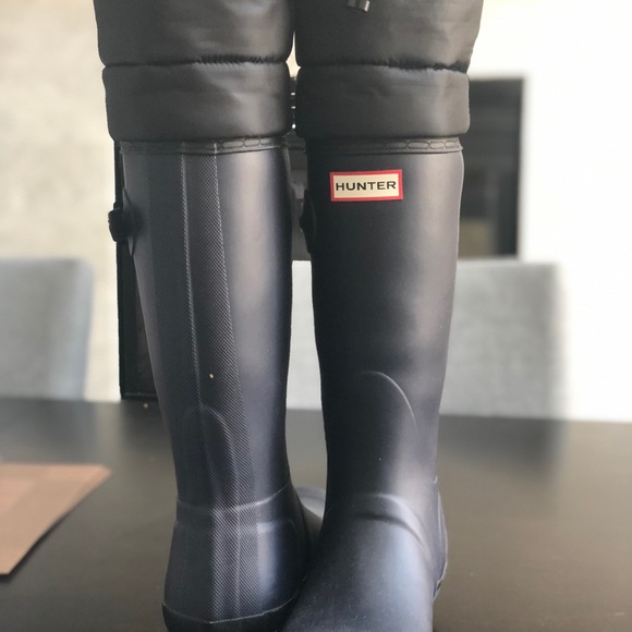 Hunter Shoes - Hunter rain boots- tall size 8